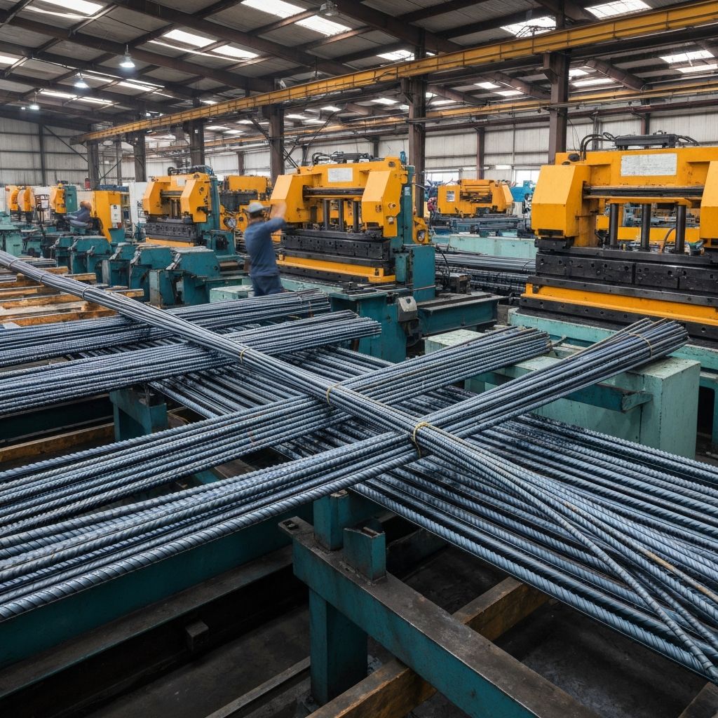 Rebar fabrication plant
