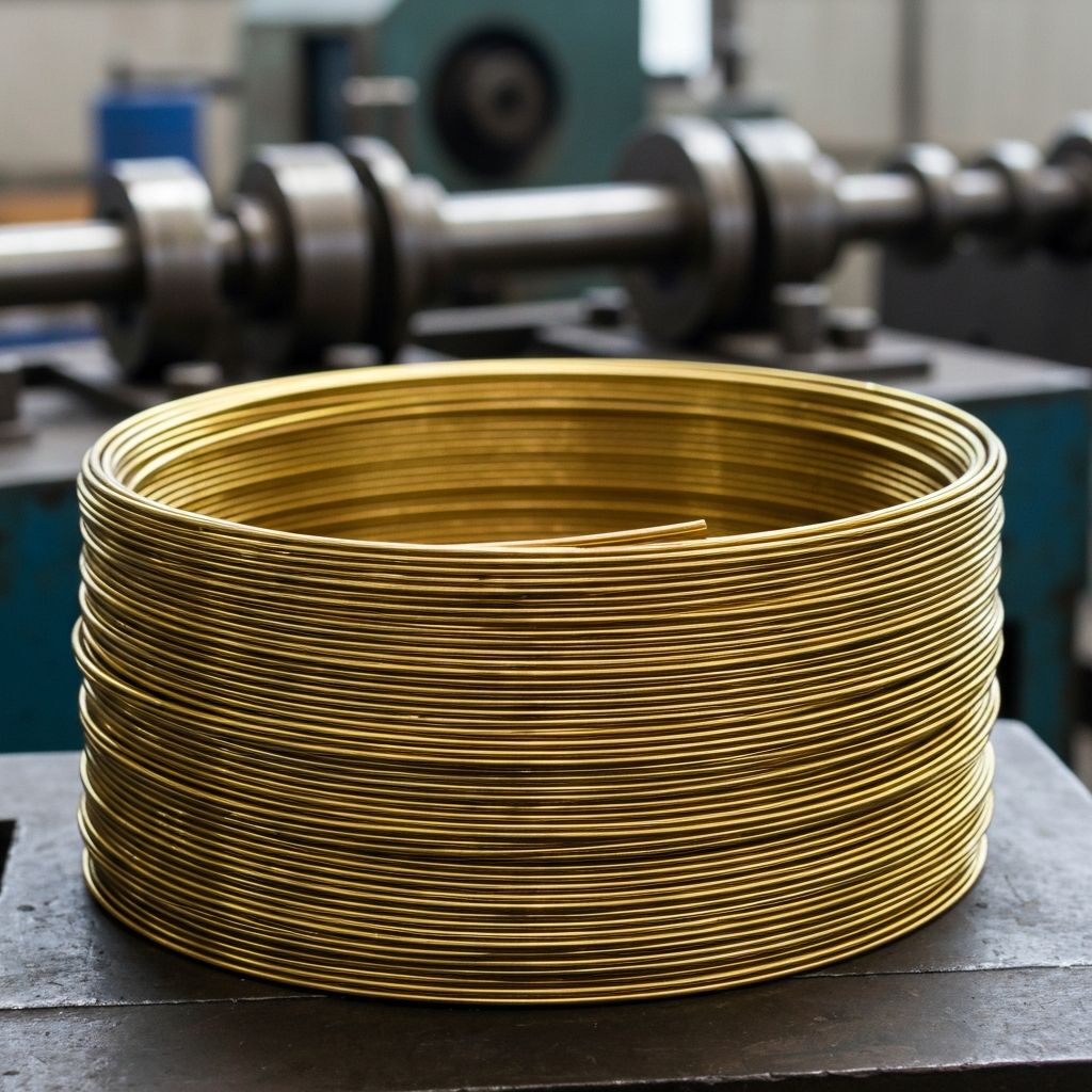 Spring wire coil